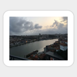 Douro River and Porto Sticker